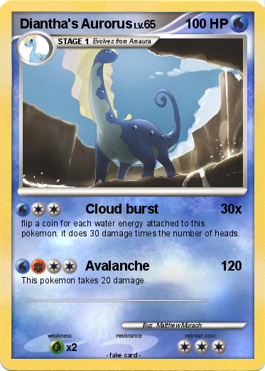 Pokemon Diantha's Aurorus