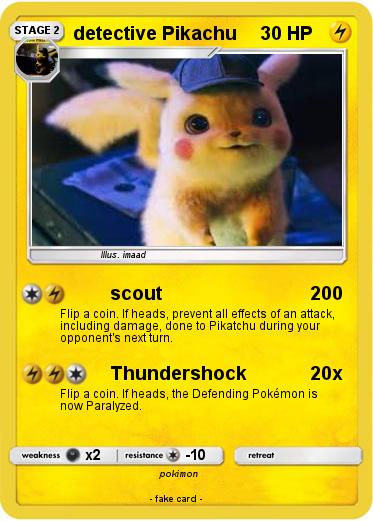 Pokemon detective Pikachu
