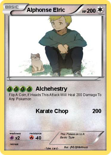 Pokemon Alphonse Elric