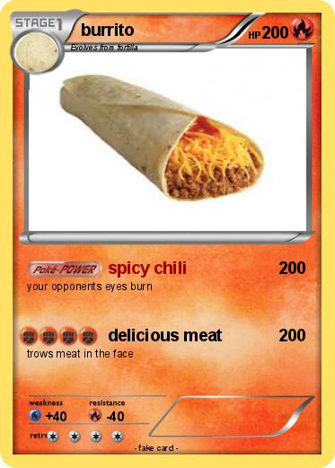 Pokemon burrito