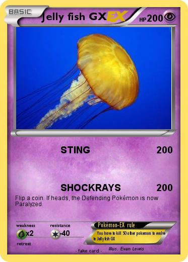 Pokemon Jelly fish GX