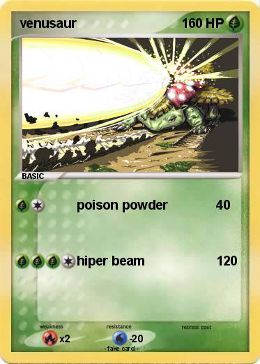 Pokemon venusaur