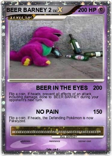 Pokemon BEER BARNEY 2