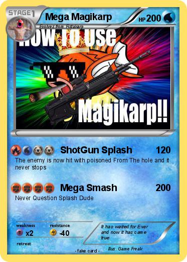 Pokemon Mega Magikarp
