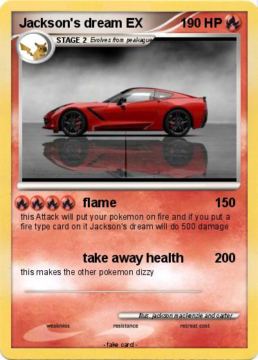 Pokemon Jackson's dream EX