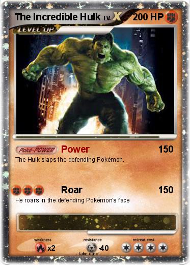 Pokemon The Incredible Hulk
