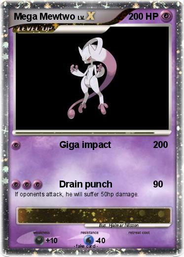 Pokemon Mega Mewtwo