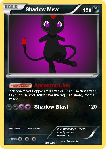 Pokemon Shadow Mew