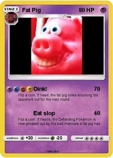 Pokemon Fat Pig