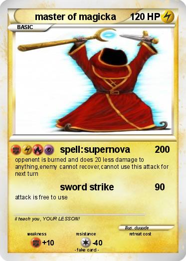 Pokemon master of magicka