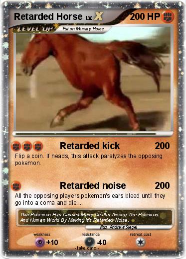 Pokemon Retarded Horse