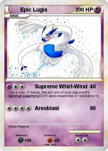 Pokemon Epic Lugia