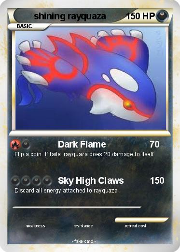 Pokemon shining rayquaza