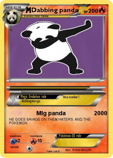 Pokemon Dabbing panda