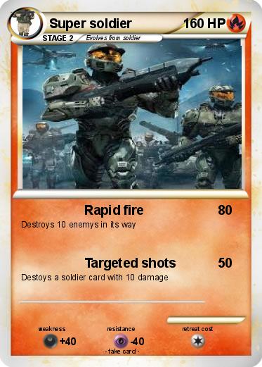 Pokemon Super soldier