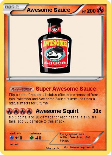 Pokemon Awesome Sauce