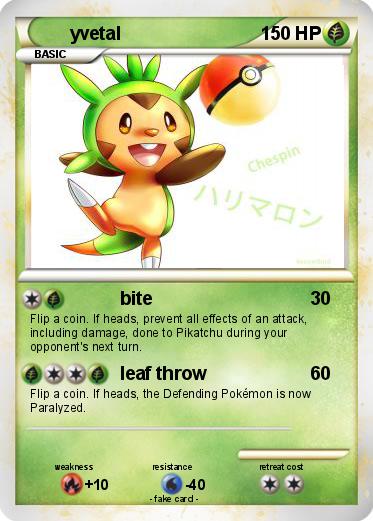 Pokemon yvetal