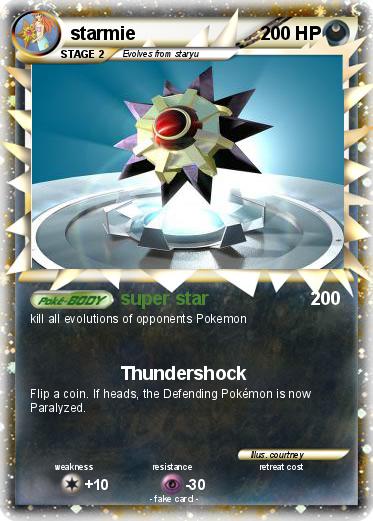Pokemon starmie