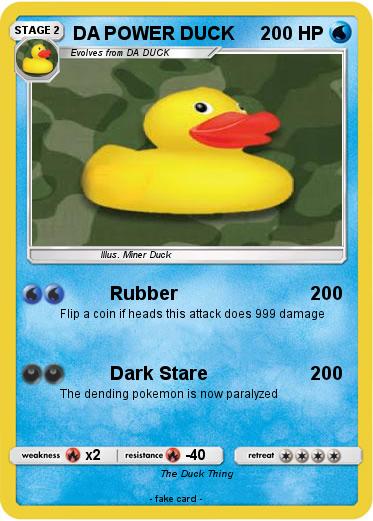 Pokemon DA POWER DUCK