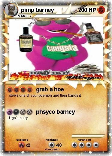 Pokemon pimp barney