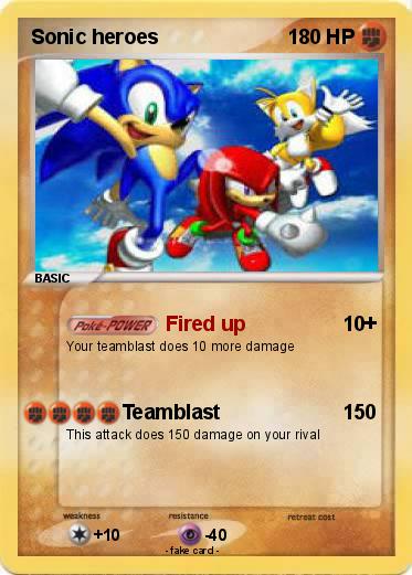 Pokemon Sonic heroes