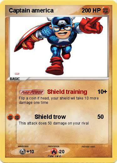 Pokemon Captain america