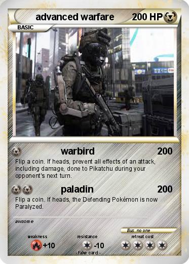 Pokemon advanced warfare