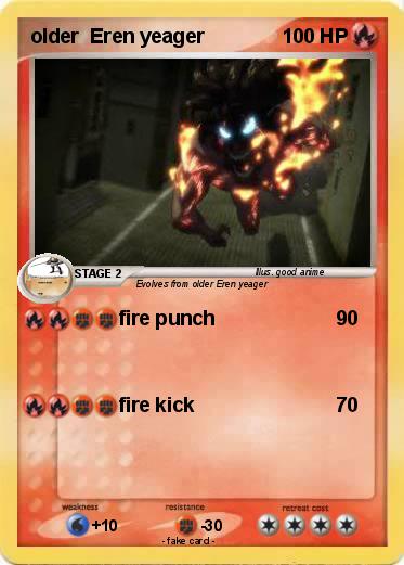 Pokemon older  Eren yeager