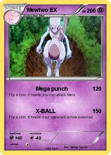 Pokemon Mewtwo EX
