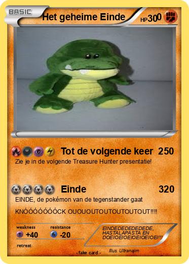 Pokemon Het geheime Einde            0