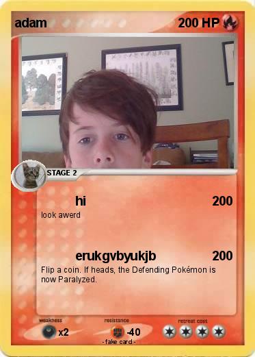 Pokemon adam