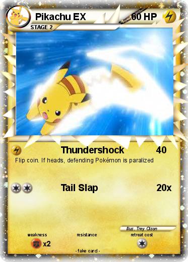 Pokemon Pikachu EX