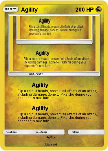Pokemon Agility