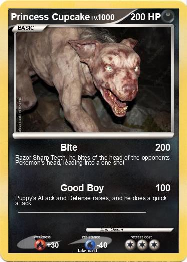 Pokemon Princess Cupcake