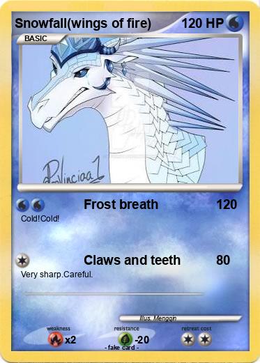 Pokemon Snowfall(wings of fire)