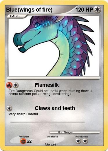 Pokemon Blue(wings of fire)