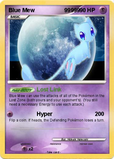 Pokemon Blue Mew                   99999