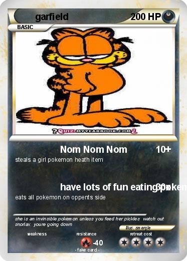 Pokemon garfield