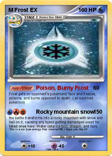 Pokemon M Frost EX