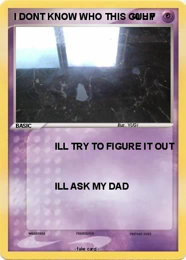 Pokemon I DONT KNOW WHO THIS GUUY