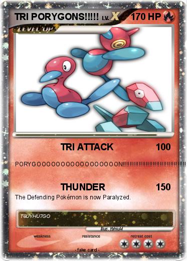 Pokemon TRI PORYGONS!!!!!