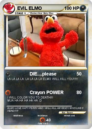 Pokemon EVIL ELMO