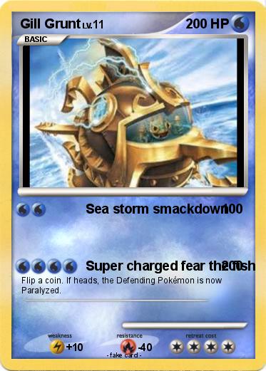 Pokemon Gill Grunt