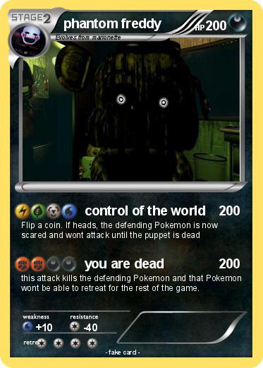 Pokemon phantom freddy