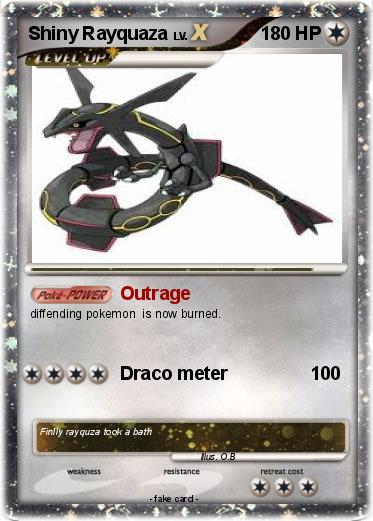 Pokemon Shiny Rayquaza