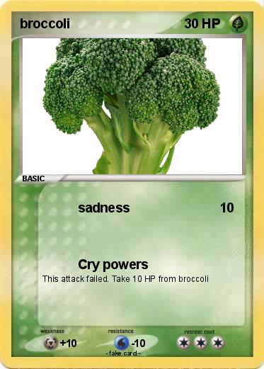 Pokemon broccoli