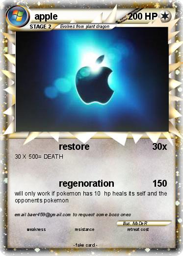 Pokemon apple