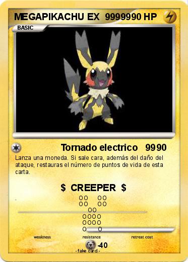Pokemon MEGAPIKACHU EX  99999 Pokemon MEGAPIKACHU EX  99999