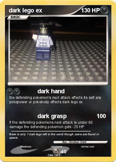 Pokemon dark lego ex