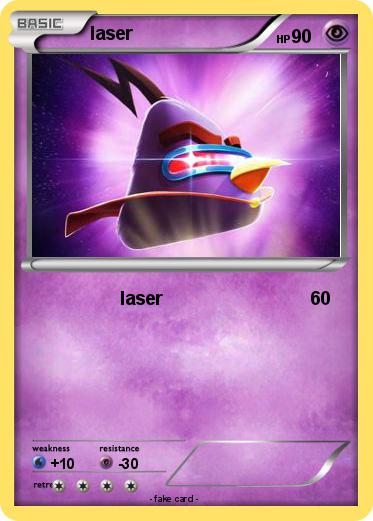 Pokemon laser